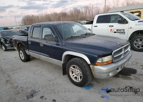 2004 Dodge Dakota Quad Slt from USA, damaged, VIN 1D7HL48N84S704108